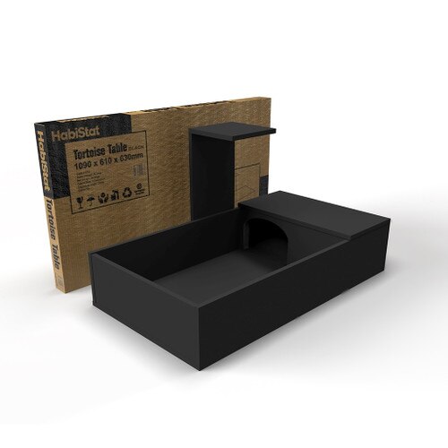 Black Tortoise Table with Box